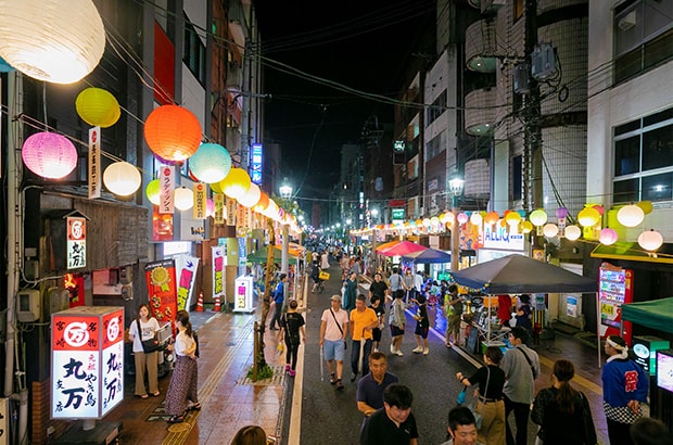 宮崎市：ニシタチ