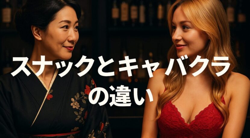 スナックとキャバクラの違い